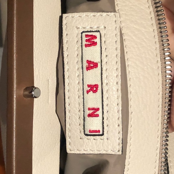 Marni Bag in Great Condition with White Leather - Picture 2 of 10